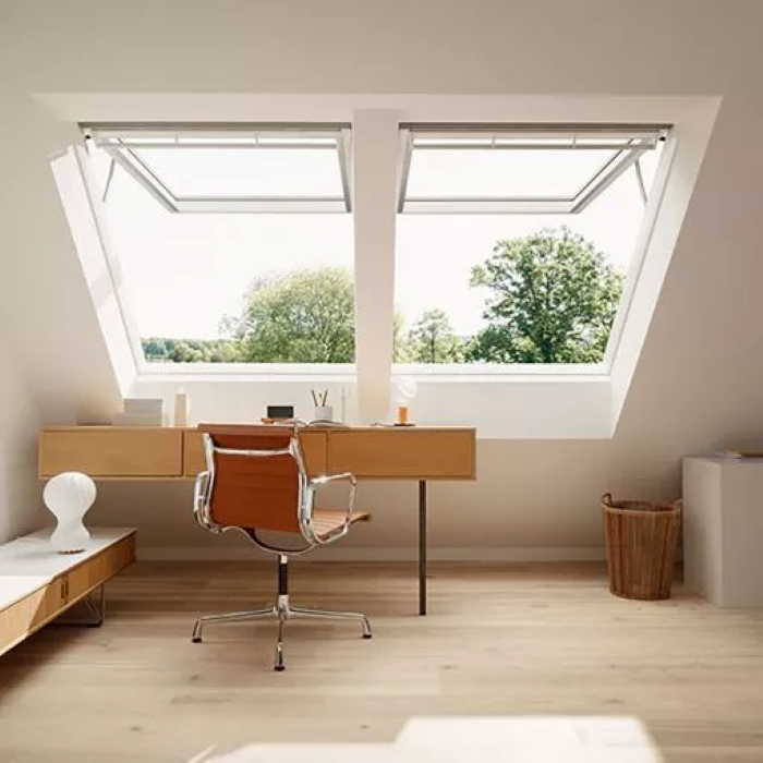 VELUX Elektrofenster GPU SK08 2166 Elektro Energie Plus 114x140cm