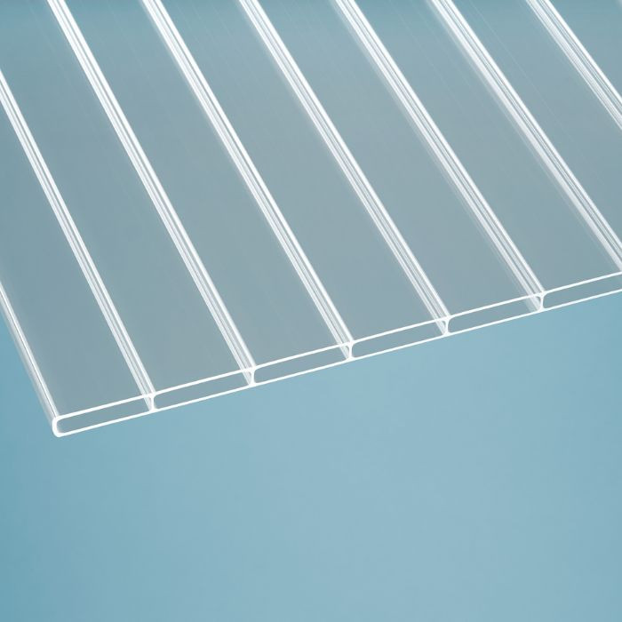 Acrylglas Stegplatten 16/64 farblos 980 / 3500