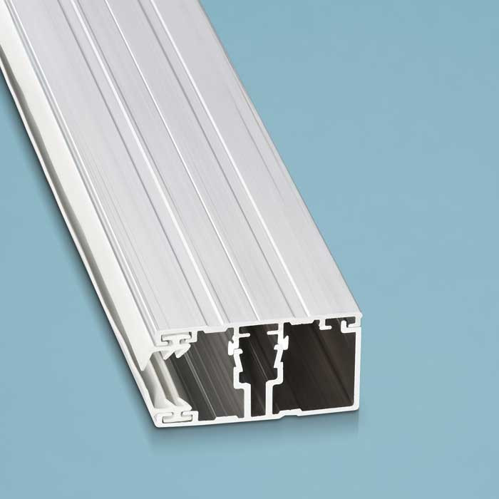 Alu-Verlegesystem Schraubprofil Rand - für 16 mm Stegplatten