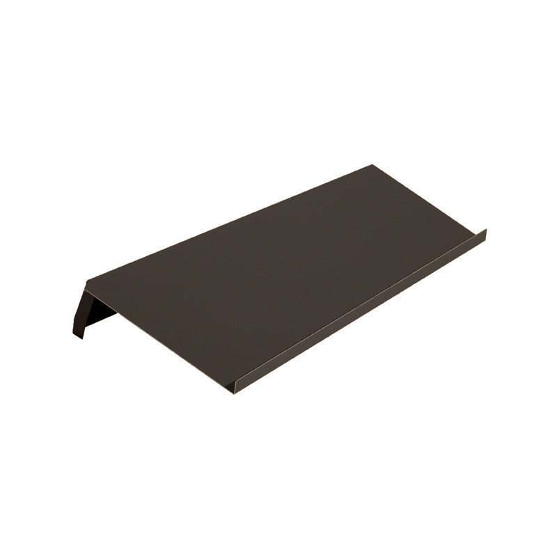 Windschutz-Ortgänge Biber 37 cm rechts, Alu B-Granit
