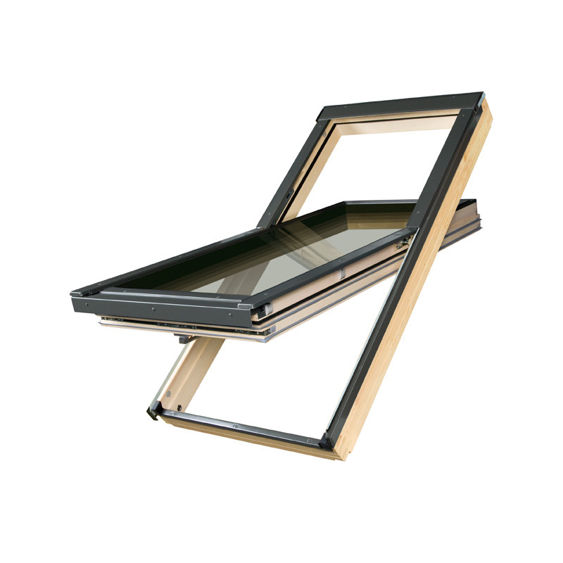 Fakro Niedrigernergiefenster FTT U8 Thermo 66x140 cm // 14