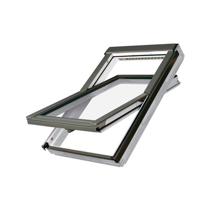 Fakro FTU-V U5 66x118 Schwingfenster Holz weiß beschichtet