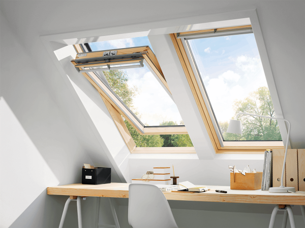 VELUX Elektrofenster GGL 068 21 ENERGIE Holz