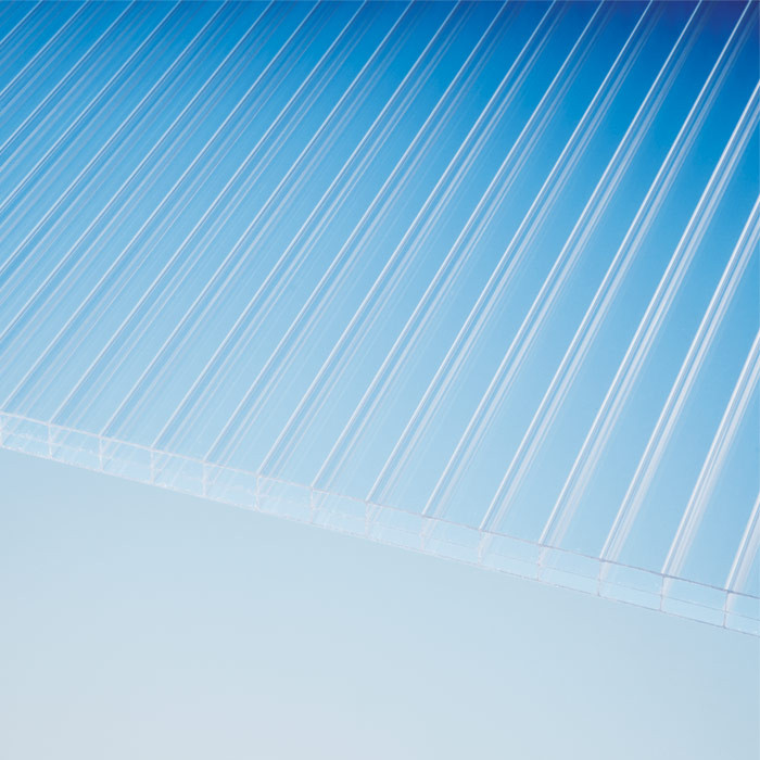 Stegplatten Lexan® Thermoclear® Plus S3P 16-20 | Transparente Doppelstegplatten