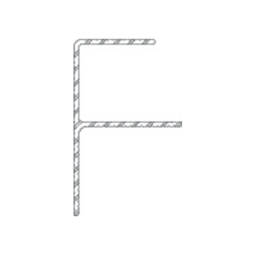 Zubehör Twinson 9543-65 Rand-/Abschlussprofil 65 x 40 (30) x 6.000 mm Silber 65
