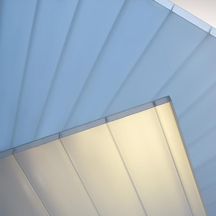 Plexiglas HEATSTOP SDP 16-64 Cool Blue glatt NO DROP 6000 x 1200 mm