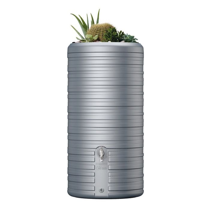 Garantia Stone 2in1 Regenspeicher - steingrau - 210 l