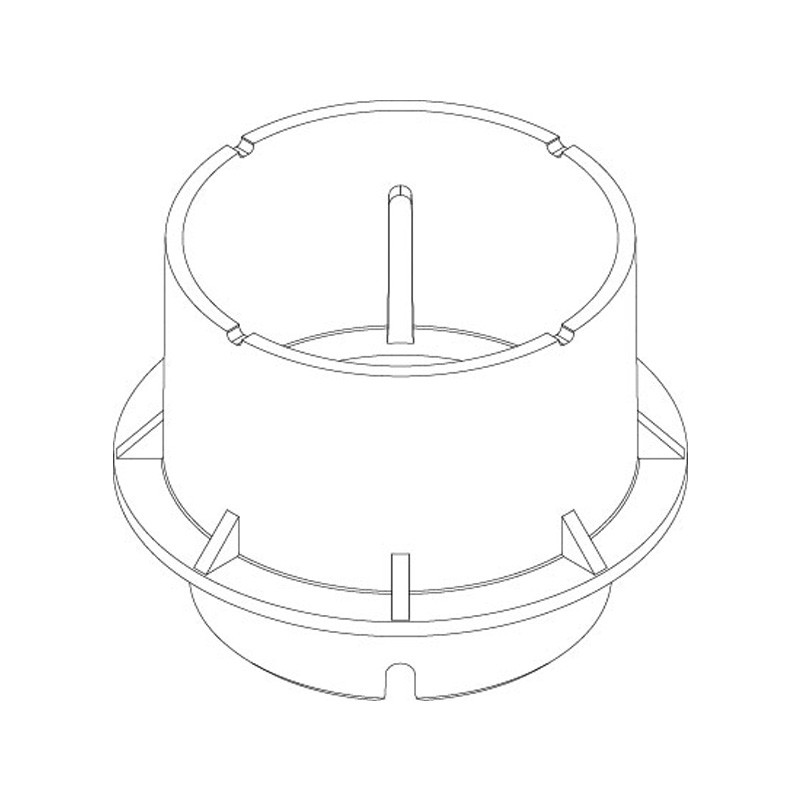 Twinson Adapter Drehfuß 9429