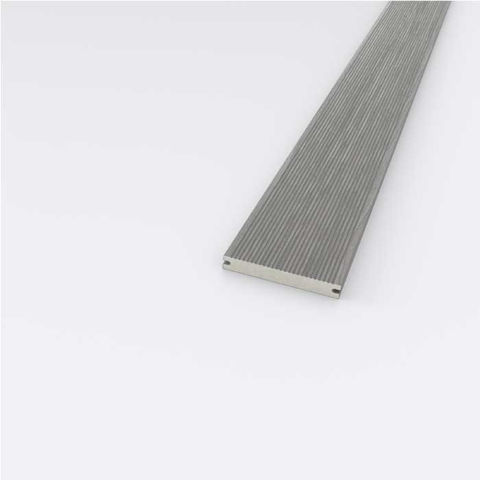 Twinson Terrace Massive Pro Eiche Rauchgrau WPC Massivdiele 