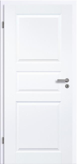 Weißlack Stiltür mit Zarge Koel 3G, 2110 mm x 735 mm, WST 100 mm, rechts
