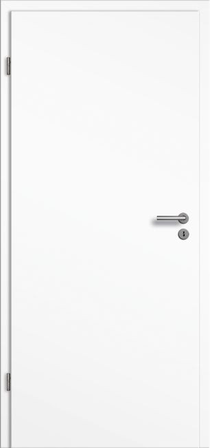 Zimmertür CPL Uni weiß DK, 1985 mm x 610 mm rechts