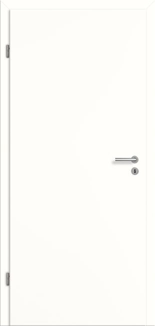 Zimmertür Weißlack CPL RK, 1985 mm x 610 mm, RK, links
