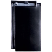 Dachziegel Sonderposten C50D schwarz glasiert
