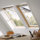 VELUX Klapp-Schwingfenster GPL 3068 ENERGIE Holz klar