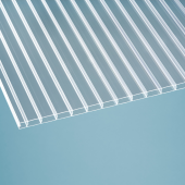 Polycarbonat Stegplatten esthetics 16mm klar longlife - Doppelstegplatte