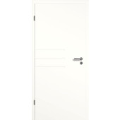 Zimmertür mit Zarge Weißlack Senesi SF4