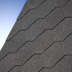 Bitumendachschindeln Armourshield® 01 schwarz - IKO