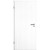 Zimmertür CPL Esche weiß deckend mit Zarge, 1985 mm x 610 mm, WST 240 mm, rechts