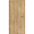 Zimmertür mit Zarge CPL Eiche astig längs, 2110 mm x 610 mm, WST 100 mm (WST 95 - 115 mm), links