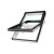 Fakro Dachfenster PTP-V U5 Schwingfenster Kunststoff 55x98cm