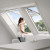 VELUX Klapp-Schwing-Fenster GPU SK08 0070 Kunststoff THERMO Alu 114x140cm