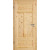 Vollholzprofiltür Svenska 4GAD Kiefer astig roh, EK, 2110 mm x 860 mm links