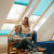 VELUX Zusatzelement Dachschräge GIL UK34 3070 klar lackiert THERMO Alu 134x92cm