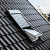 VELUX Solar-Rollladen SSL SK08 0000S Aluminium Dunkelgrau 114 x 140 cm