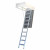 Wellhöfer Bodentreppe AluDrei WS4D-70 x 120 cm-235 - 245 cm