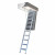 Wellhöfer Bodentreppe AluDrei WSPH-60 x 130 cm-259 - 271 cm