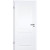 Weißlack Stiltür Koel 2KB, 2110 mm x 985 mm, rechts