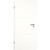 Weißlack Designtür Senesi SF3, 2110 mm x 735 mm, rechts