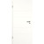 Weißlack Designtür Senesi SF5, 2110 mm x 610 mm, rechts