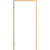 Zarge CPL Akazie, DK 60 mm, 1985 mm x 985 mm, WST 220 mm, links