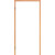 Zarge CPL Buche, DK 60 mm, 2110 mm x 610 mm, WST 200 mm, links