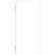 Zarge CPL Esche weiß deckend, DK 60 mm, 2110 mm x 735 mm, WST 290 mm, rechts