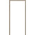 Zarge CPL Pinie Silvergrey, DK 60 mm, 2110 mm x 735 mm, WST 330 mm, rechts