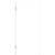 Zarge Weißlack ECO, Designkante 70 mm, SMH, 2110 mm x 610 mm, WST 220 mm, rechts