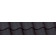 Nelskamp NIBRA H 10 schwarz-matt engobiert Hohlfalzziegel