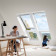 VELUX GIL Zusatzelement Dachschräge Holz weiß