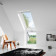 VELUX VFE Wand THERMO Holz weiß
