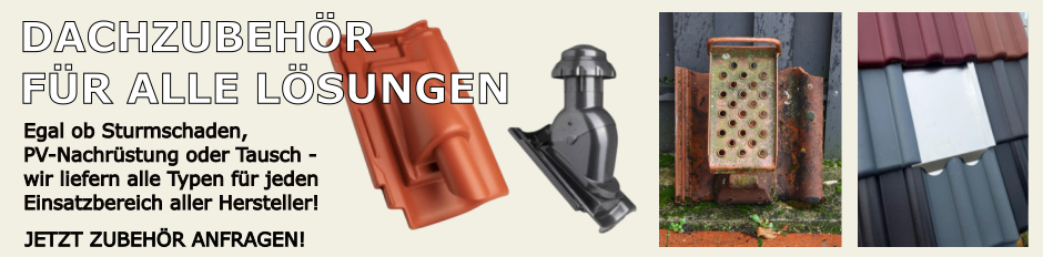Dachzubehör für alle Lösungen