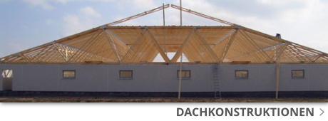 Dachkonstruktionen bei Franke Baustoffe