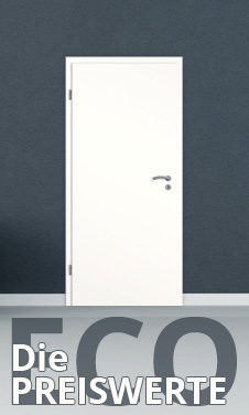 Zimmertür Eco Weißlack