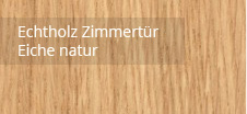 Zimmertür Eiche natur